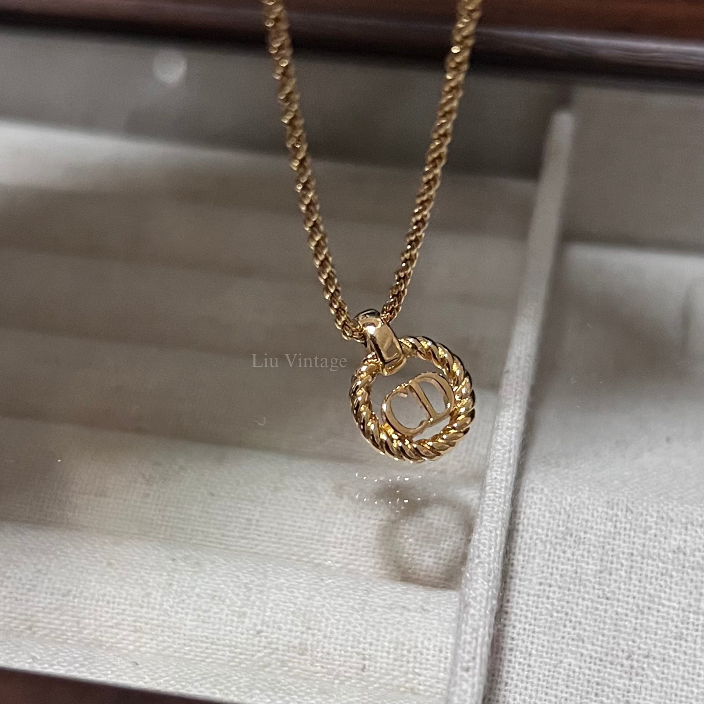 Vintage Dior Round Necklace