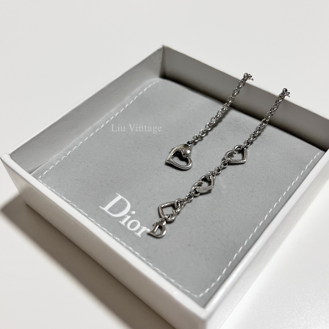 Vintage Dior Heart Bracelet