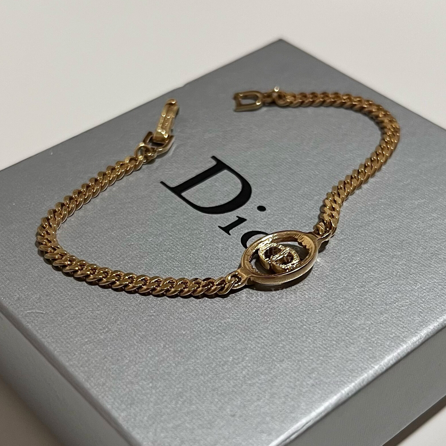 Vintage Dior Oval Frame Bracelet
