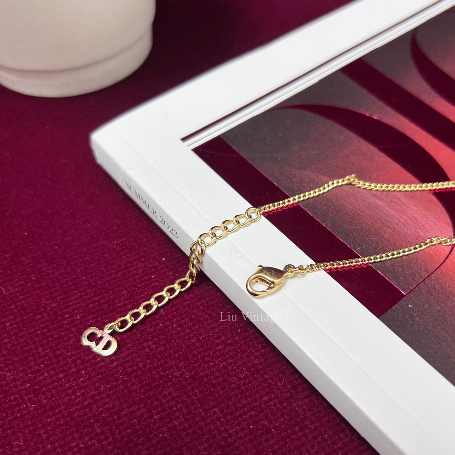Vintage Dior Heart Necklace