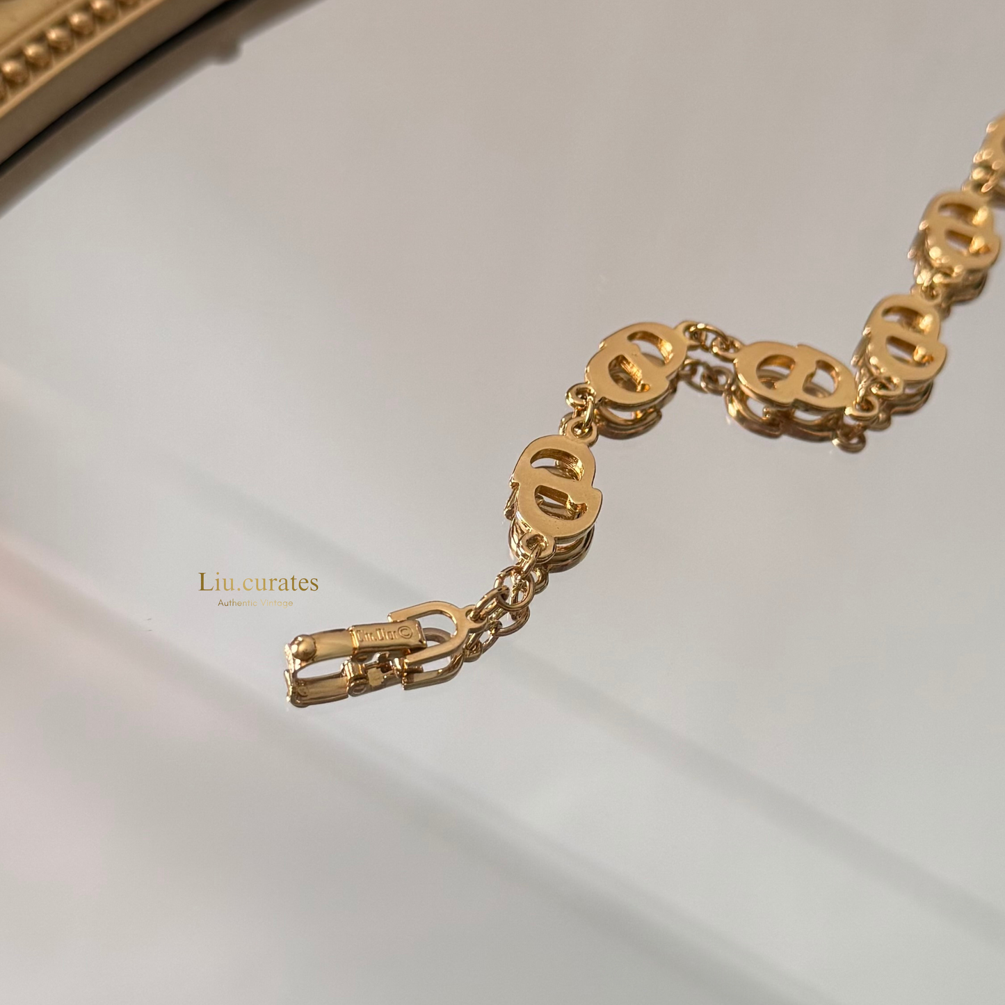 Vintage Dior CD Multi Charm Bracelet