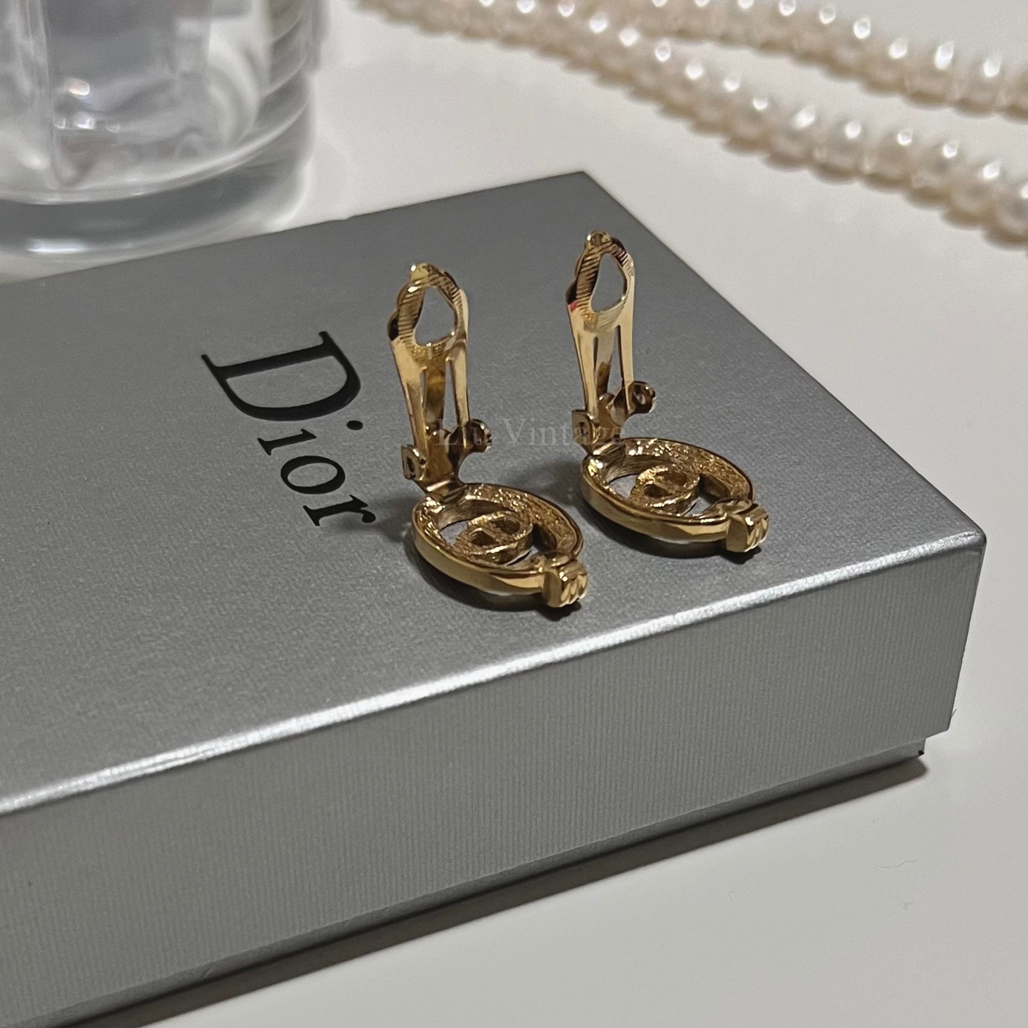 Vintage Dior Clip Ons
