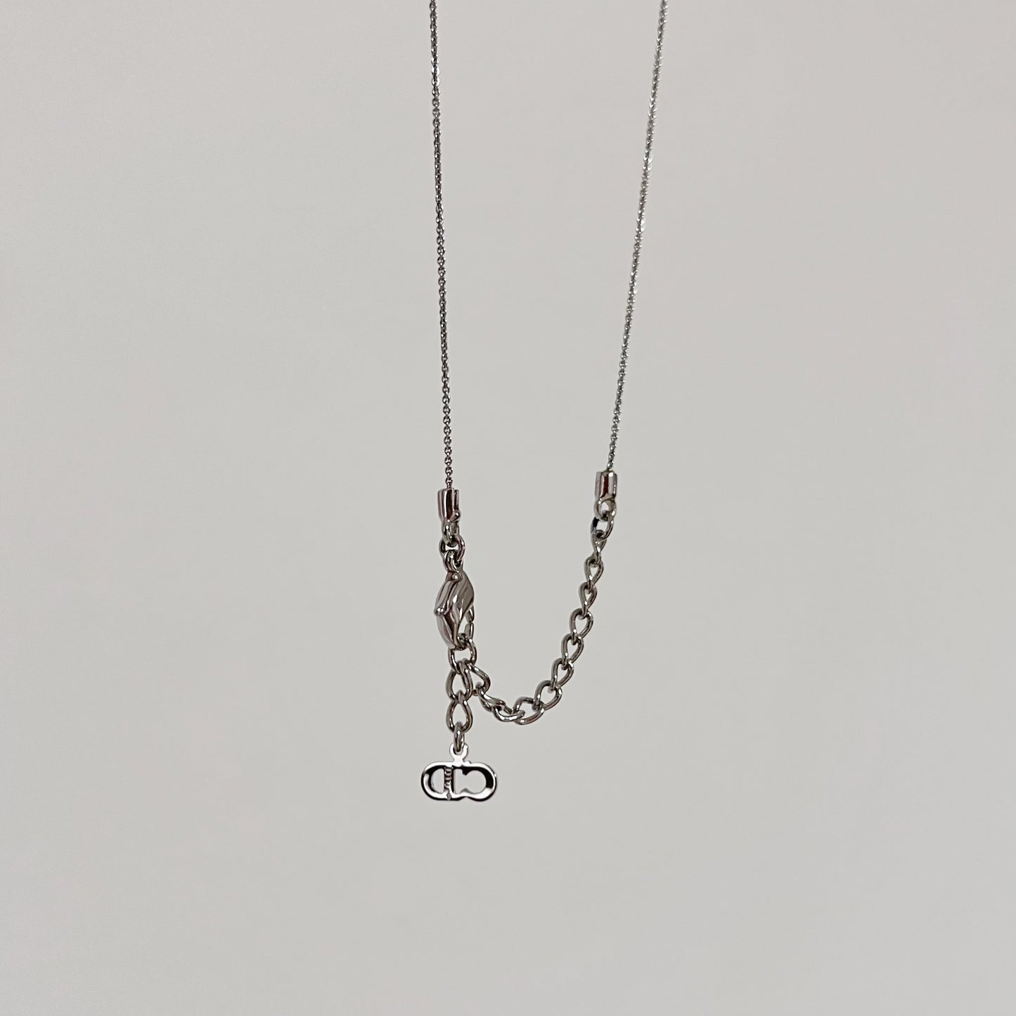 Vintage Dior Lettering Necklace