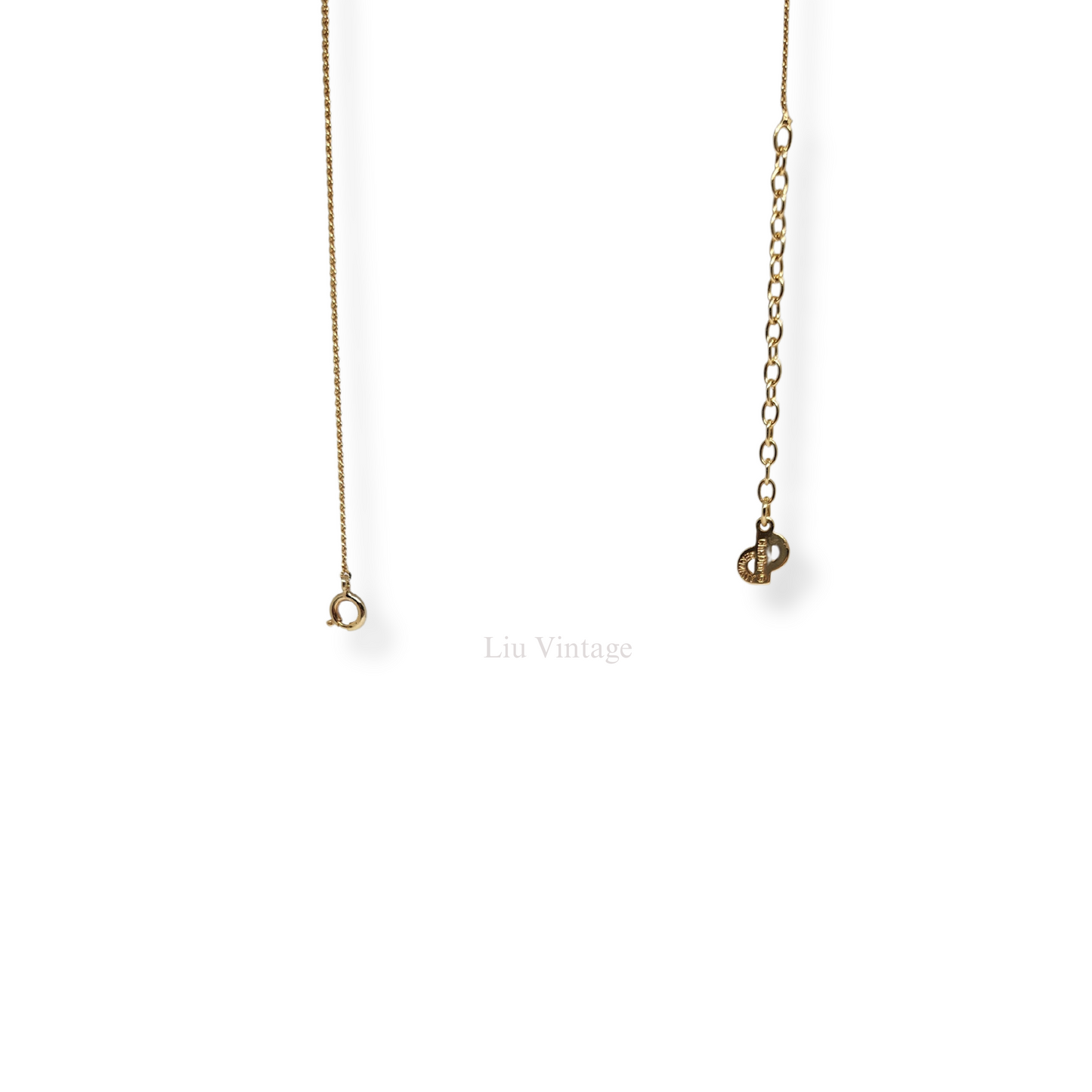 Vintage Dior CD Necklace