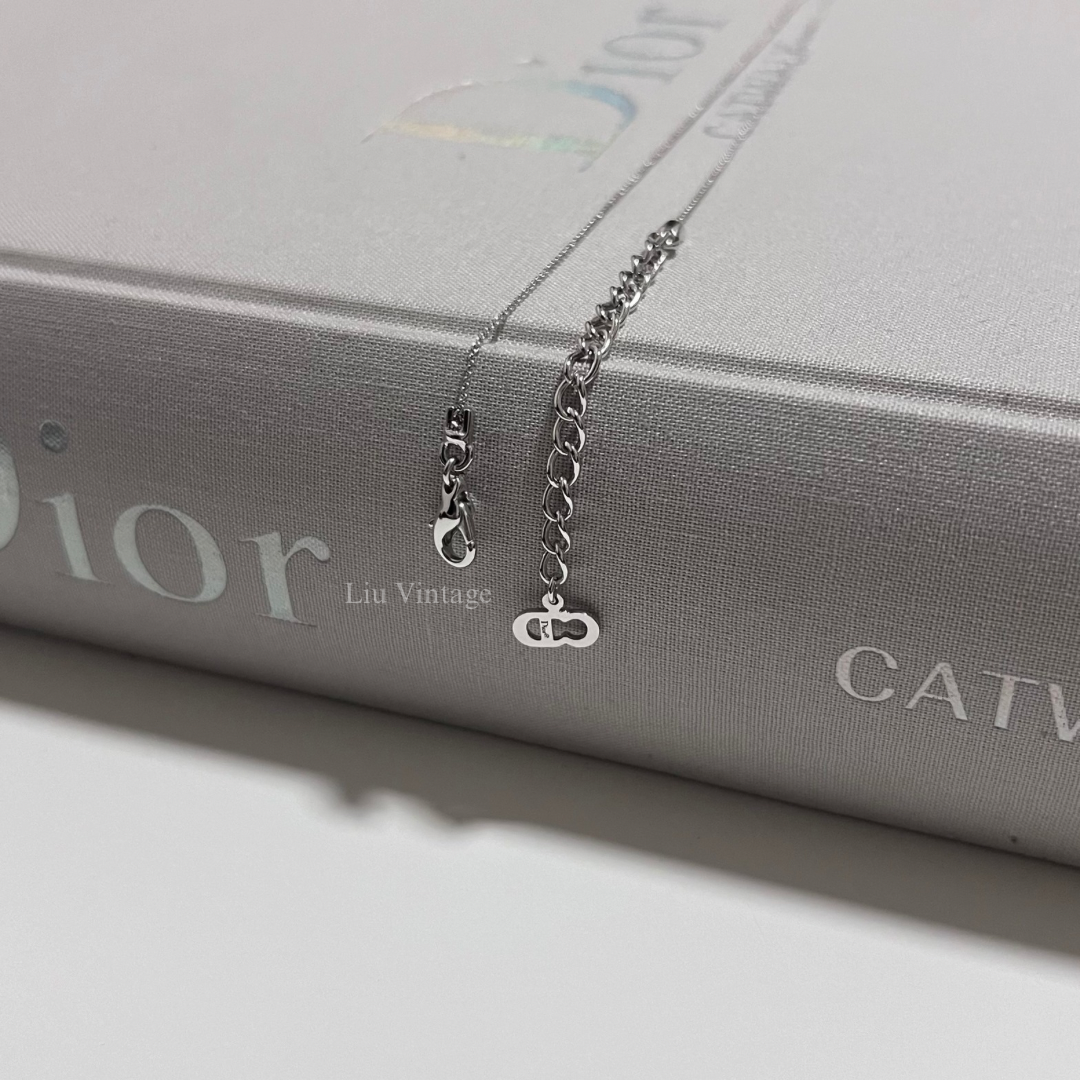 Vintage Dior CD Necklace