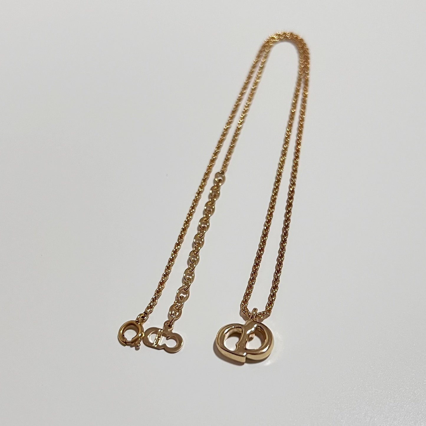 Vintage Dior CD Necklace