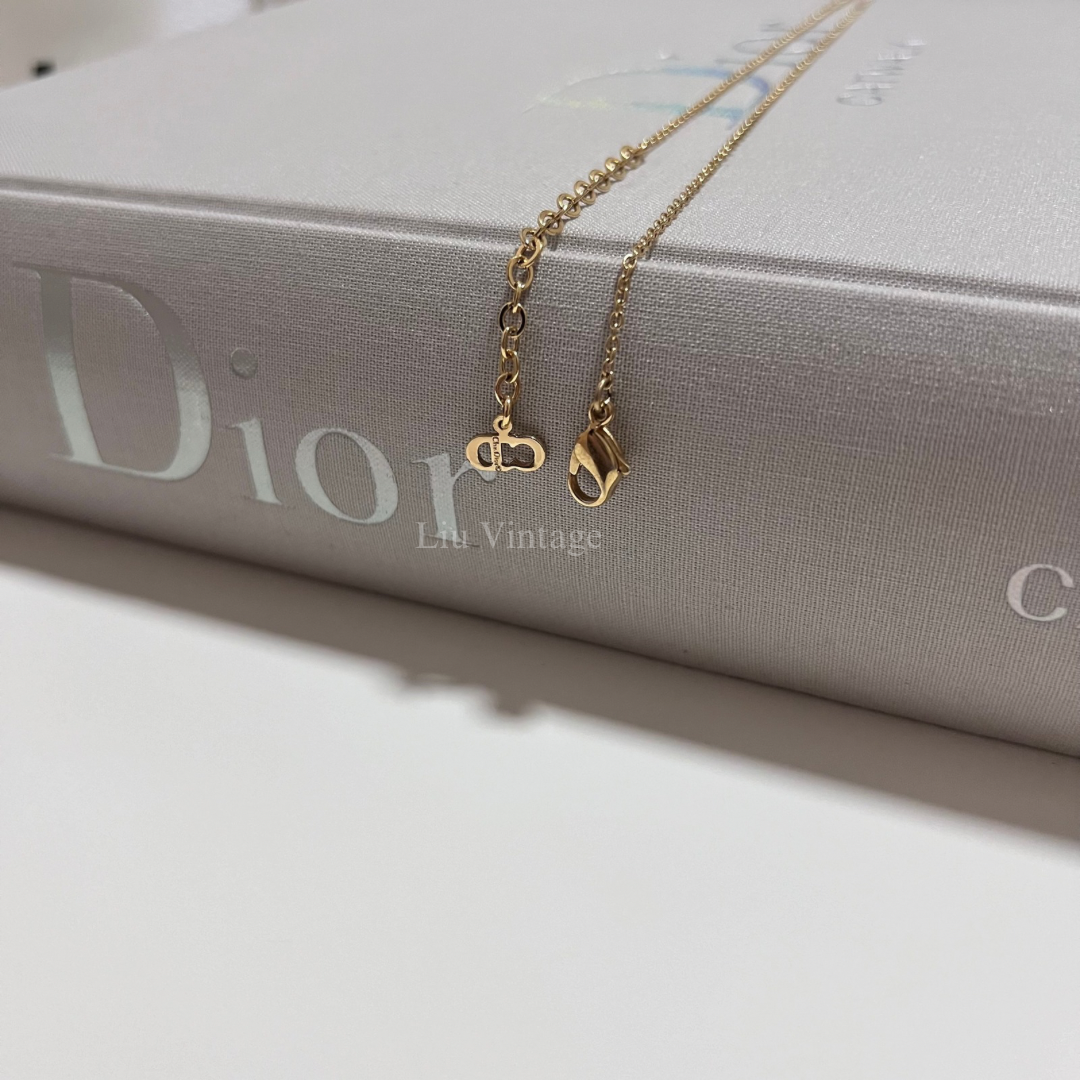 Vintage Dior Heart Necklace