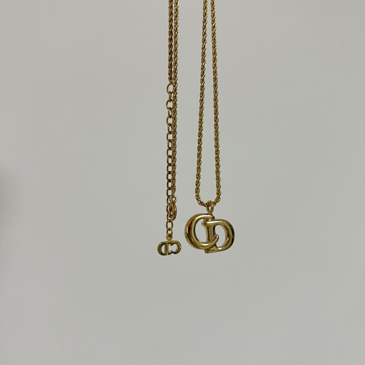 Vintage Dior CD Necklace