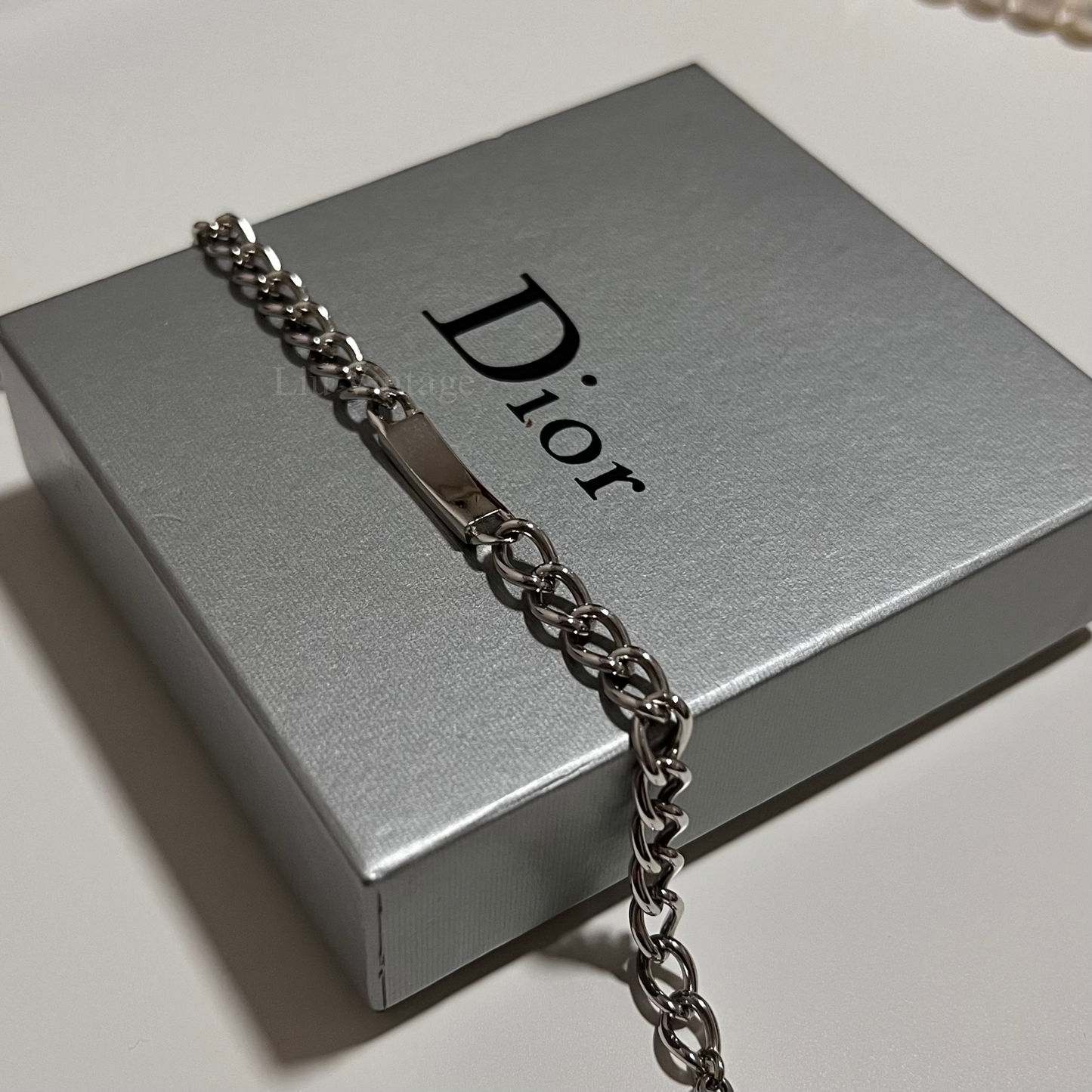 Vintage Dior Tag Bracelet