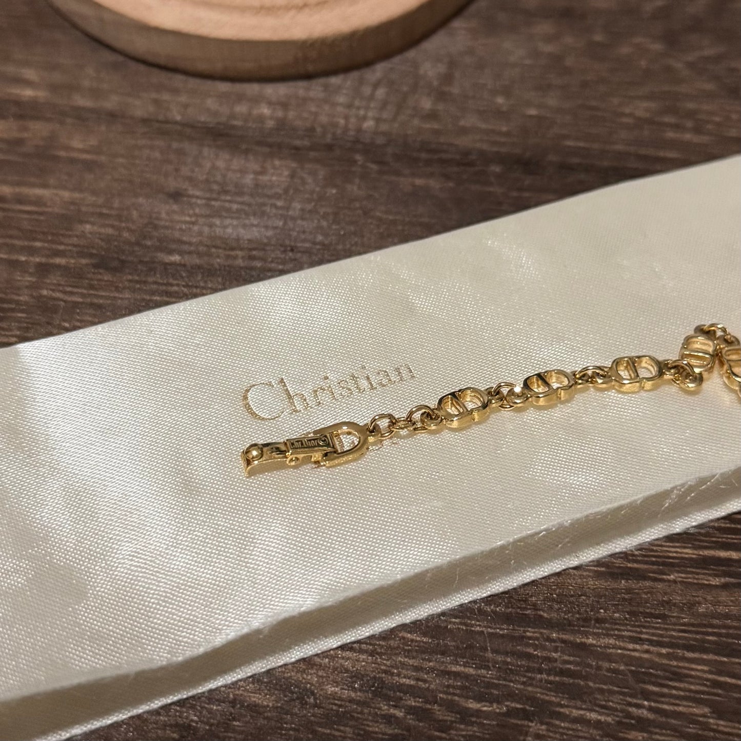 Vintage Dior CD Bracelet