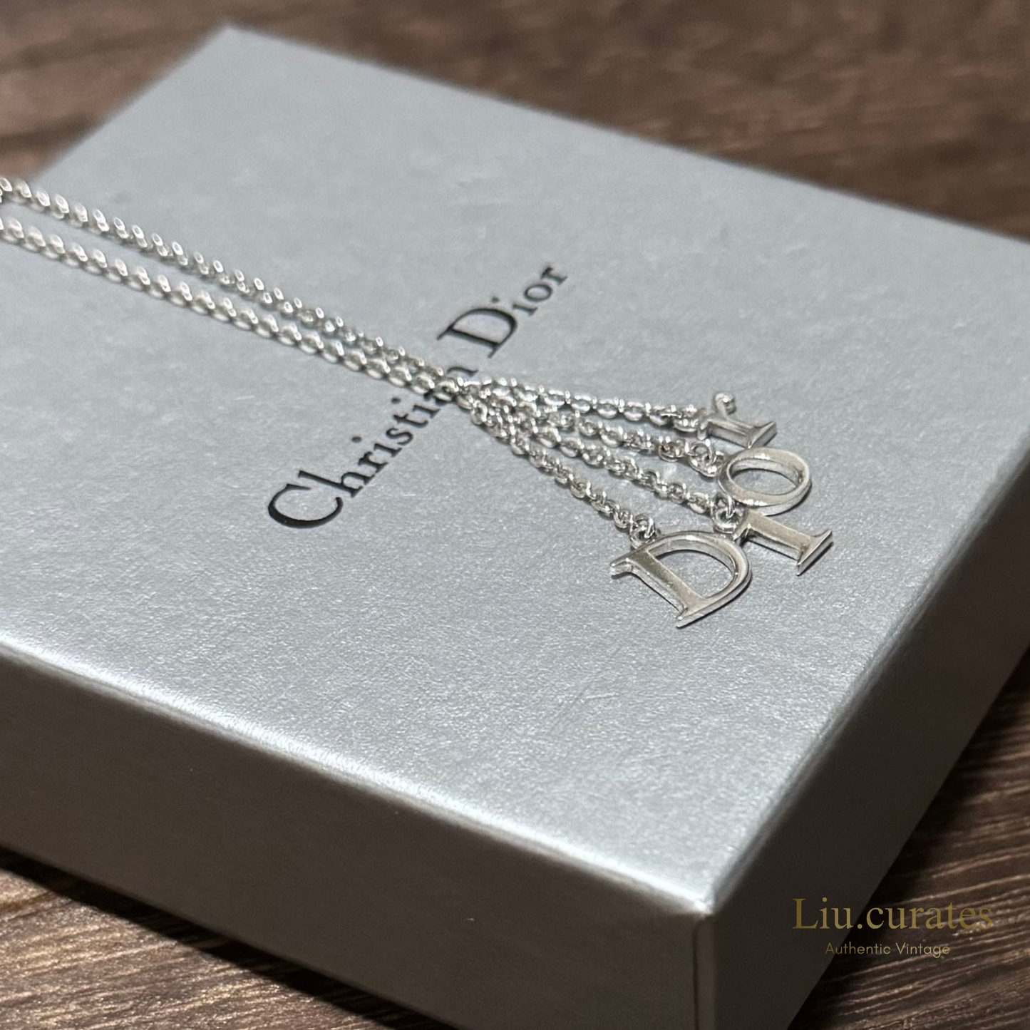 Vintage Dior Dangling Charm Necklace