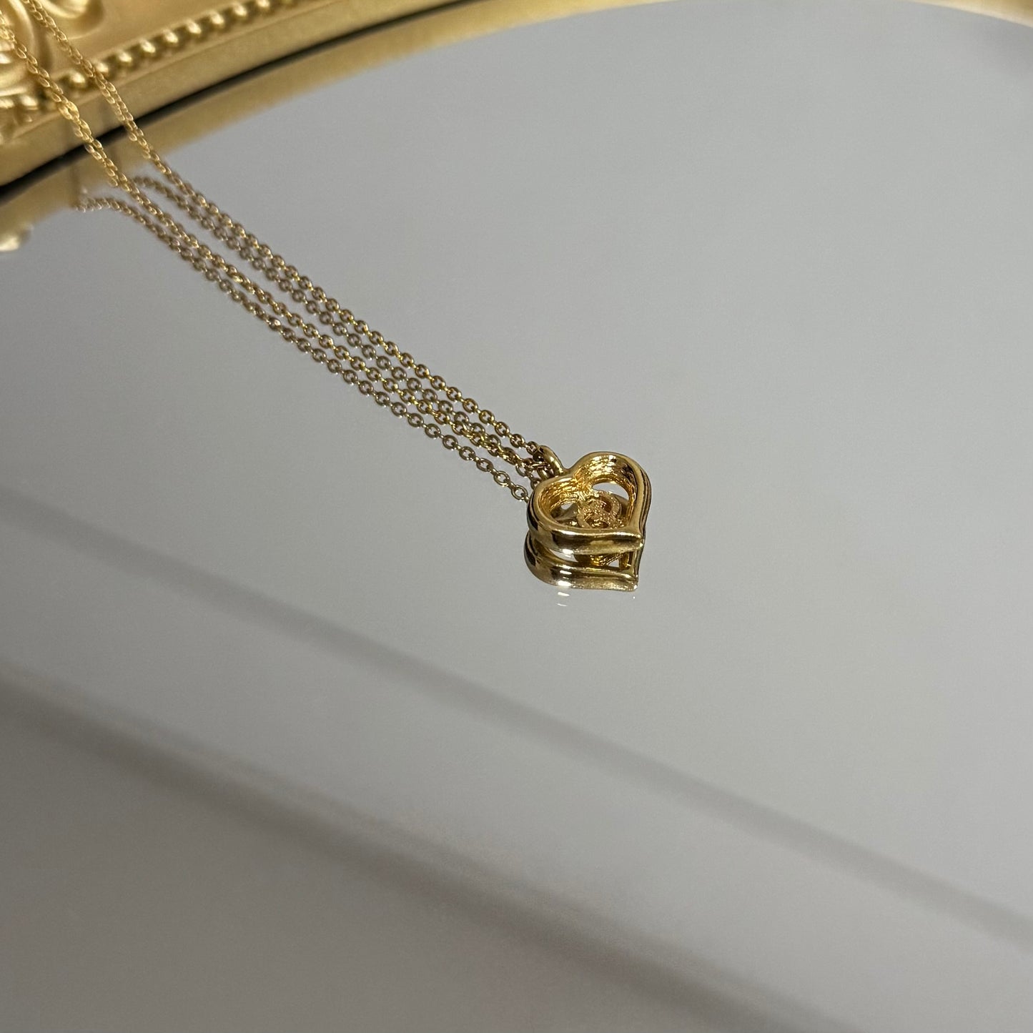 Vintage Dior Heart Necklace