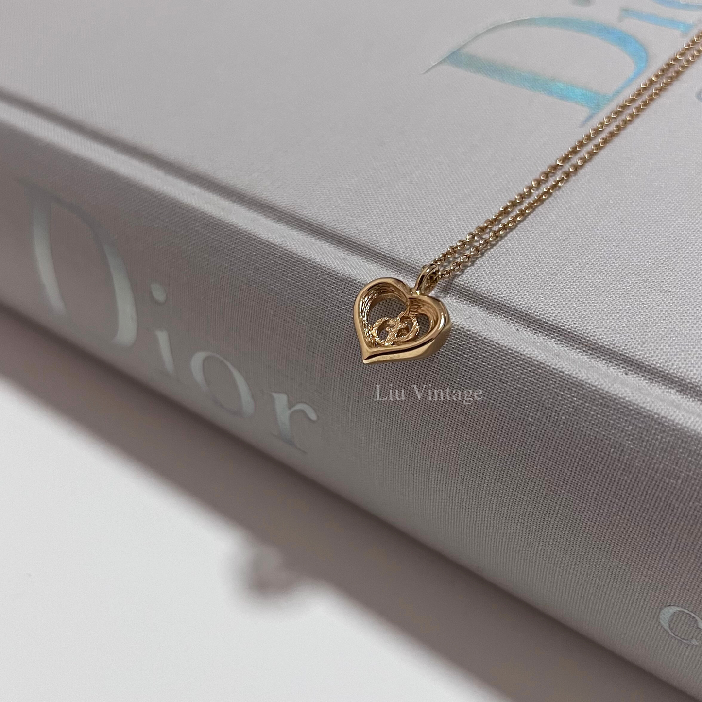 Vintage Dior Heart Necklace