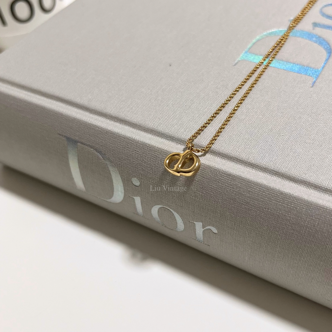 Vintage Dior CD Necklace (1.3cm)