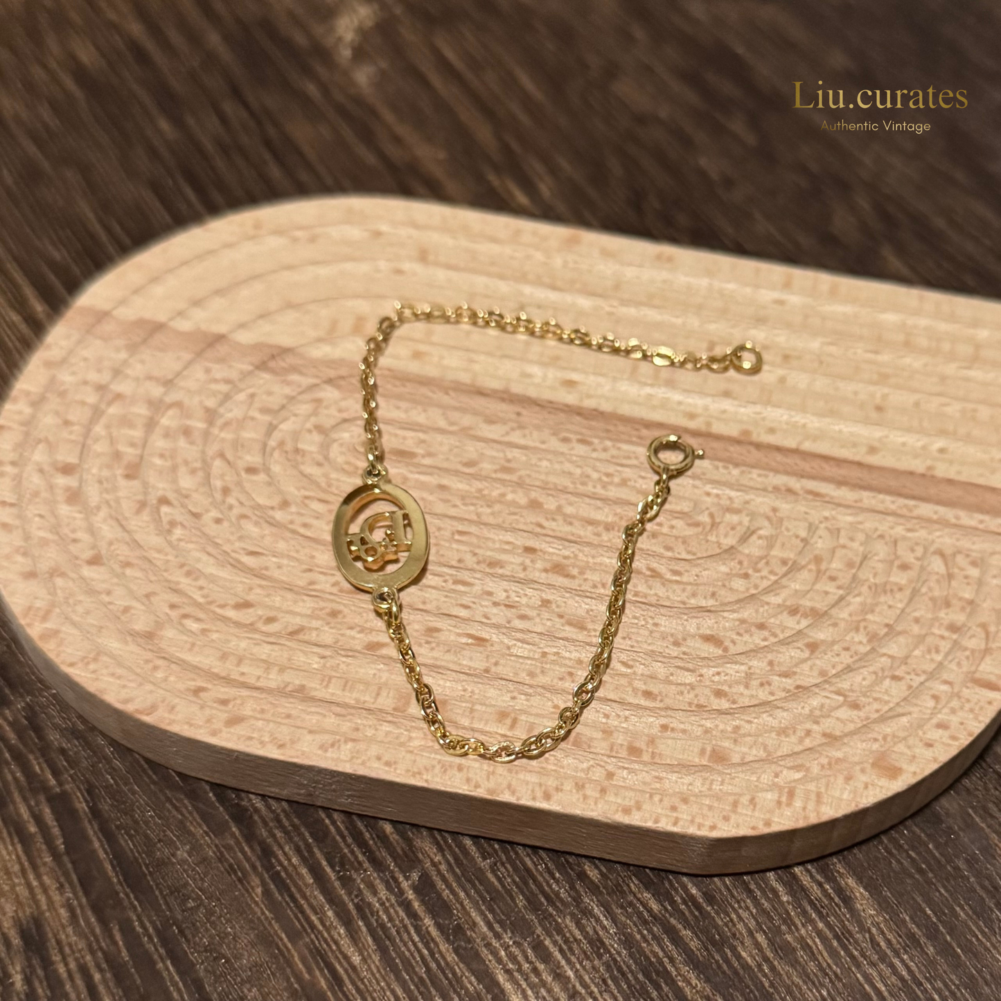 Vintage Dior Oval Bracelet