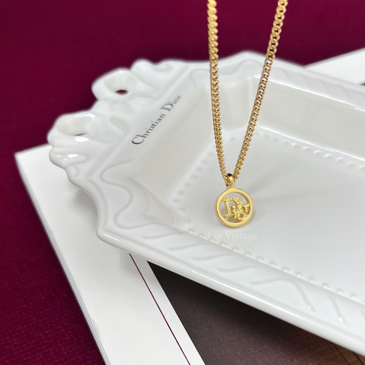 Vintage Dior cutout necklace