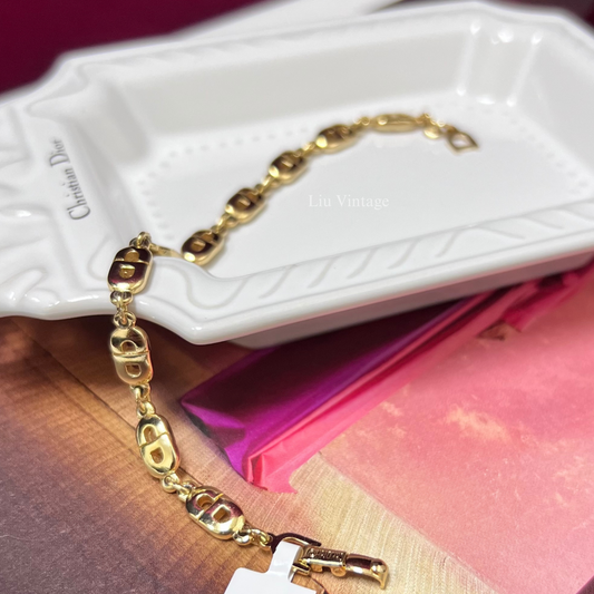 Vintage Dior Multi Charm Bracelet