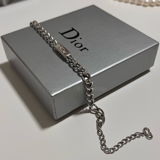 Vintage Dior Tag Bracelet