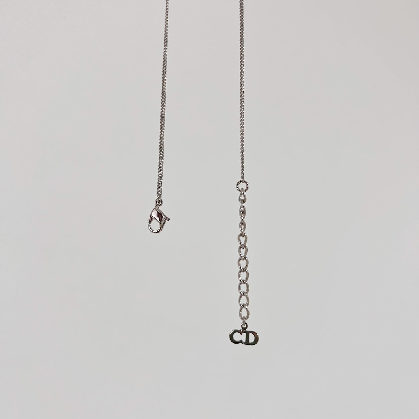 Vintage Dior Cursive Necklace