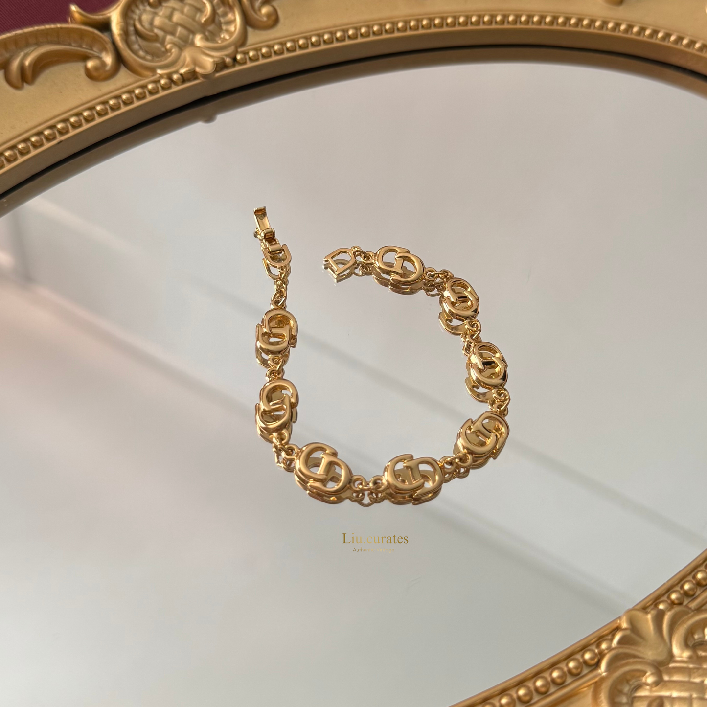 Vintage Dior CD Multi Charm Bracelet