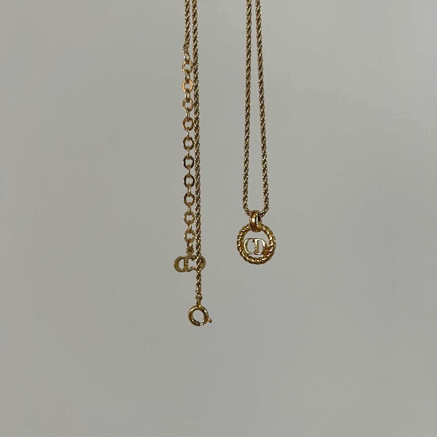 Vintage Dior Round Necklace