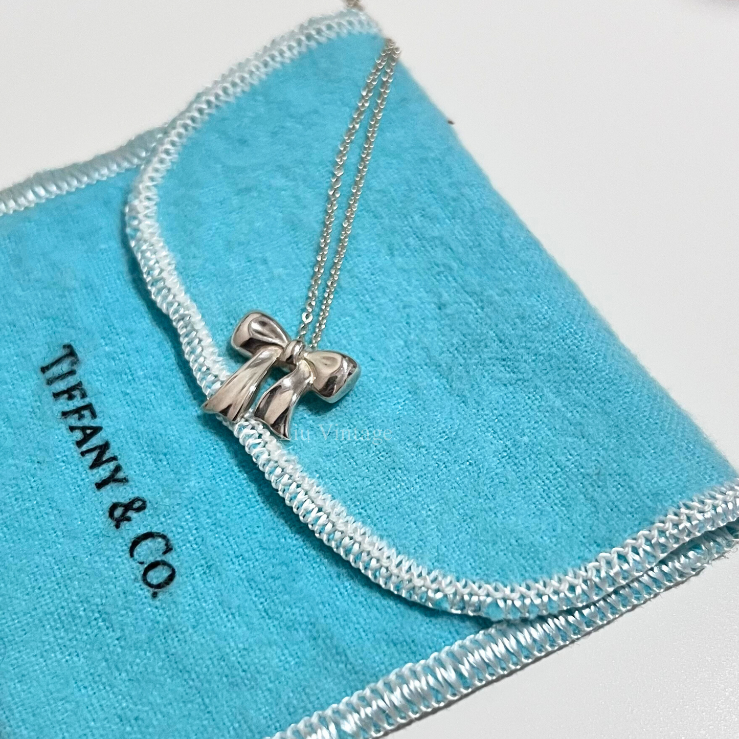 Vintage Tiffany&Co. Ribbon Necklace