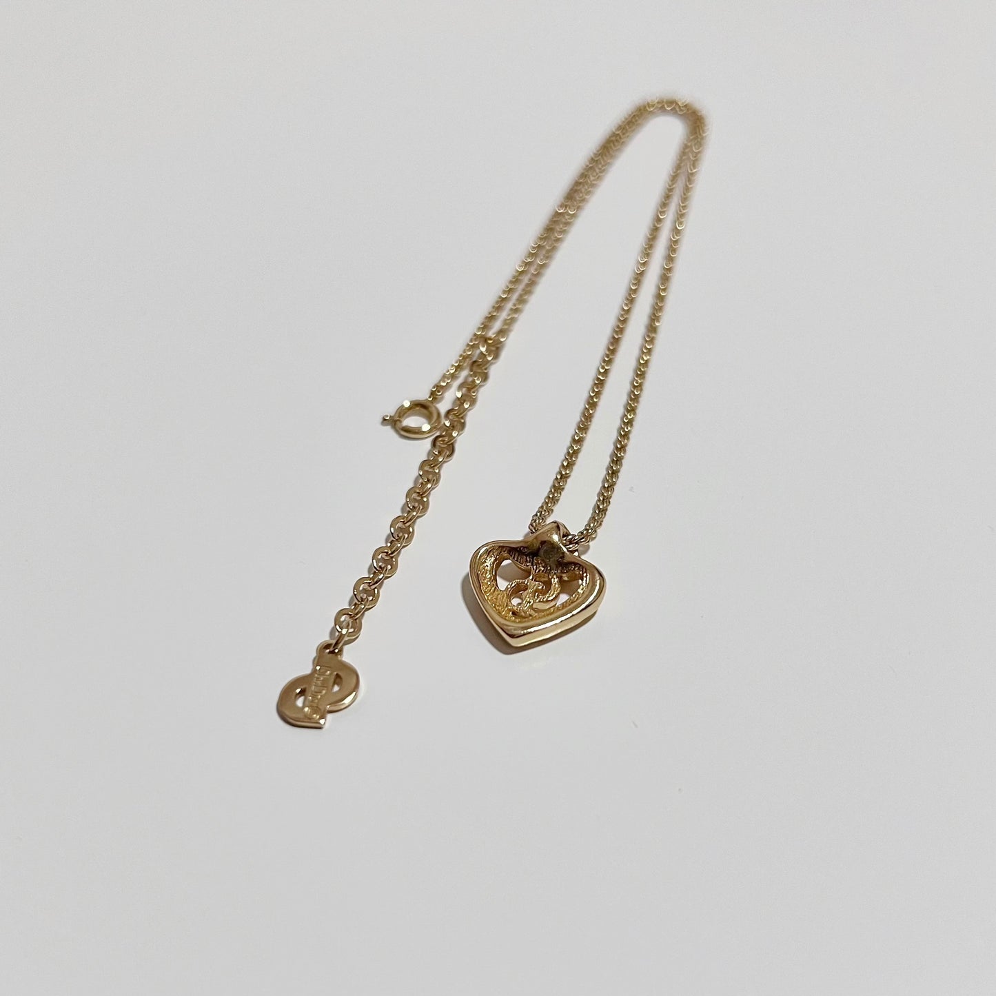 Vintage Dior Heart Necklace