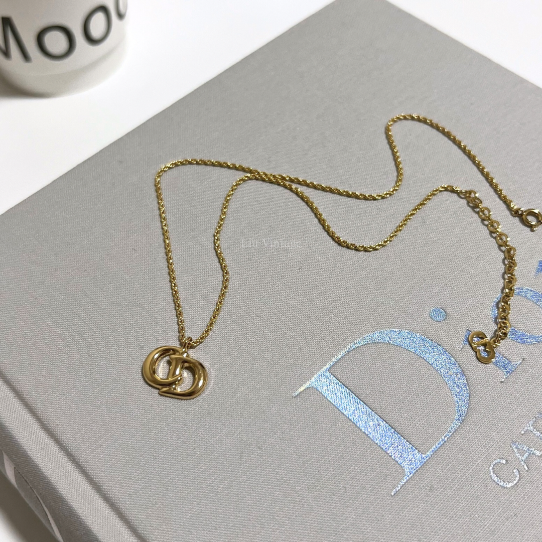 Vintage Dior CD Necklace