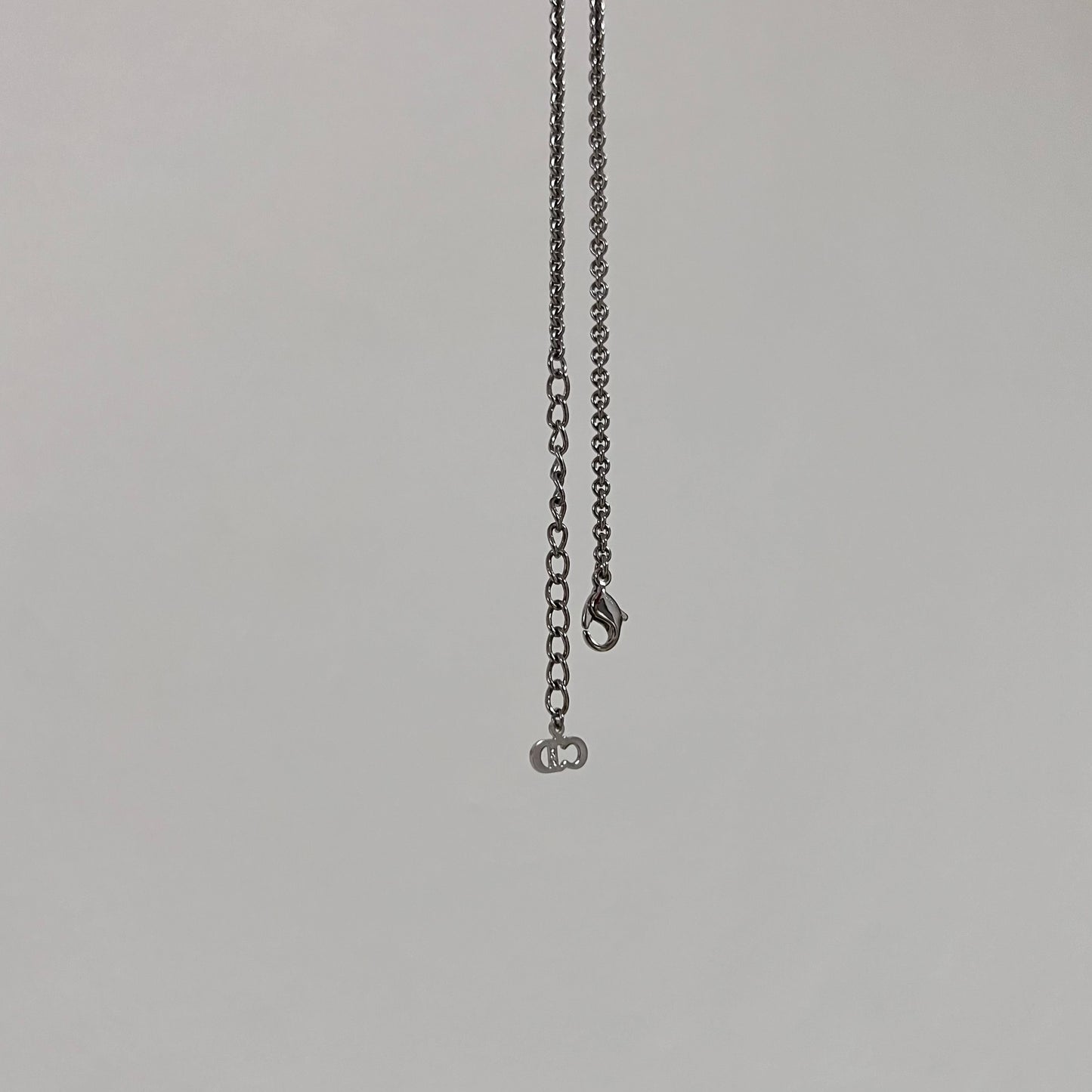 Vintage Dior Mini Lettering Necklace