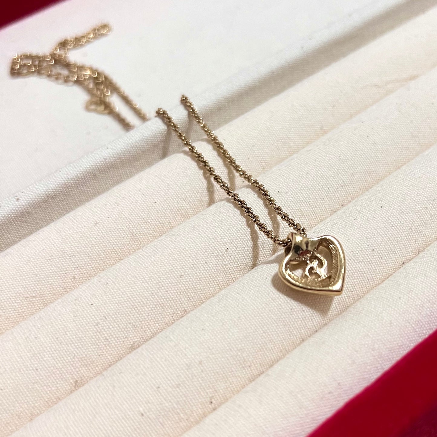 Vintage Dior Heart Necklace