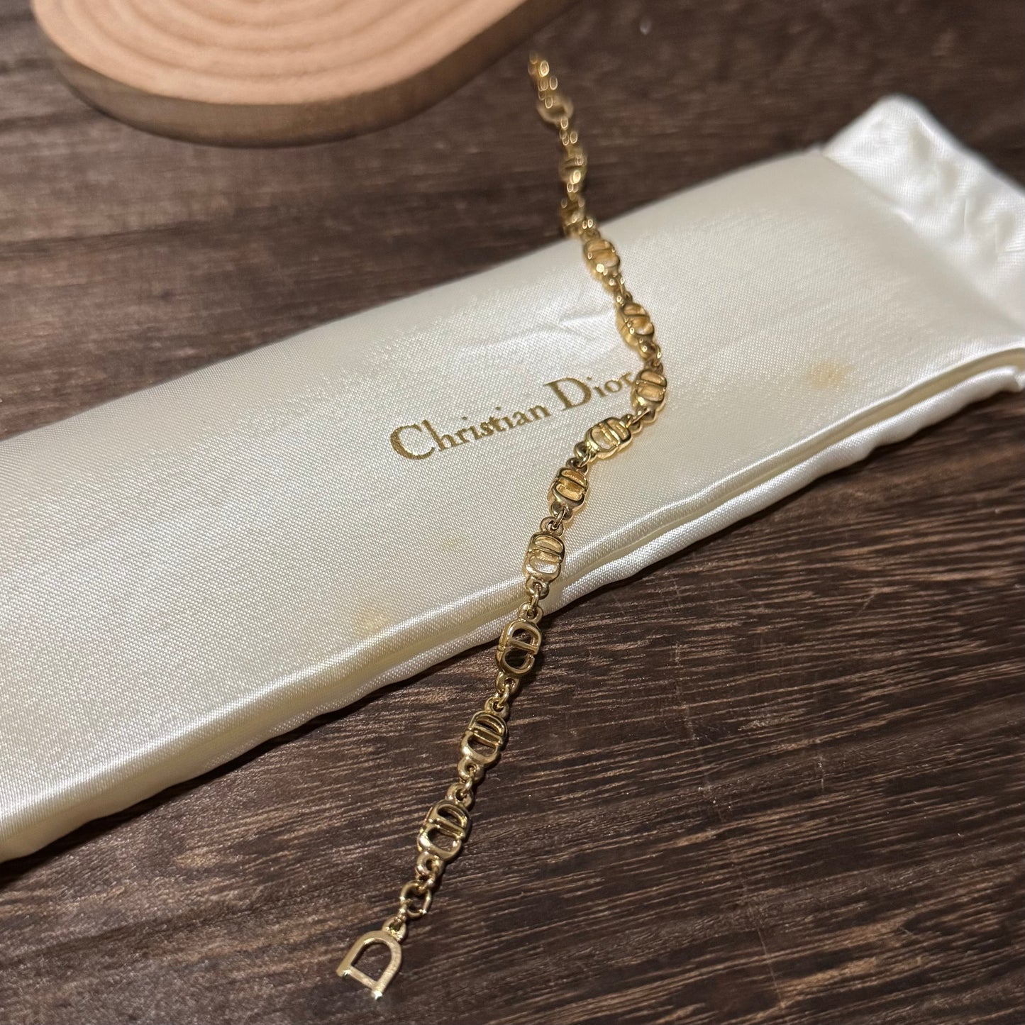 Vintage Dior CD Bracelet
