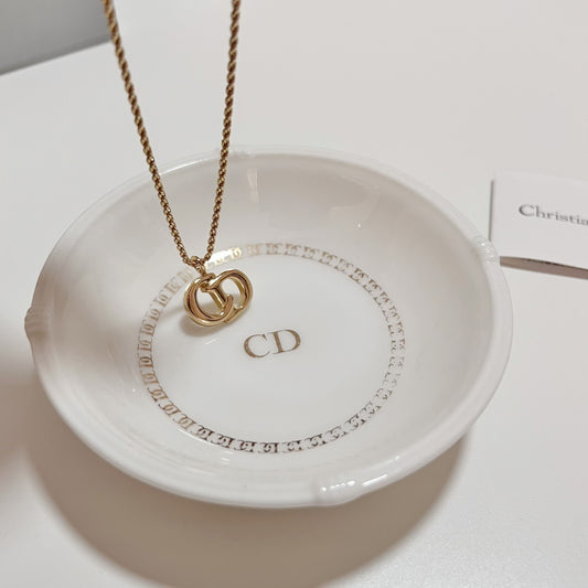 Vintage Dior CD Necklace