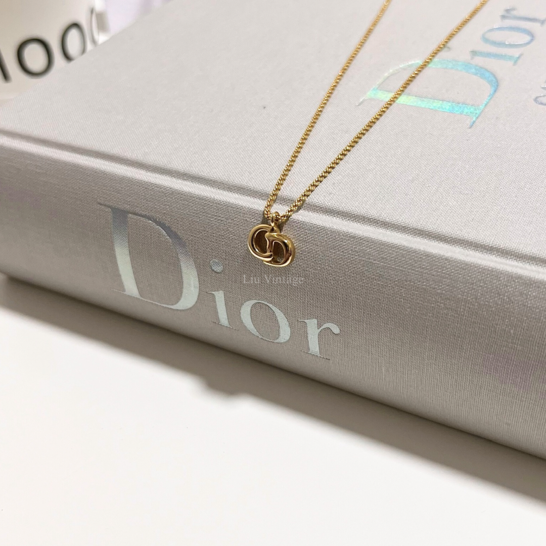 Vintage Dior CD Necklace (1.3cm)