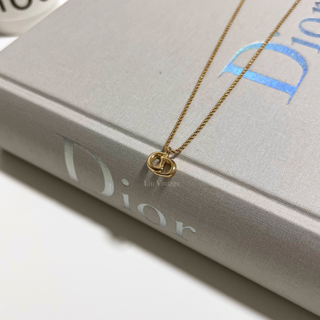 Vintage Dior CD Necklace (1.3cm)