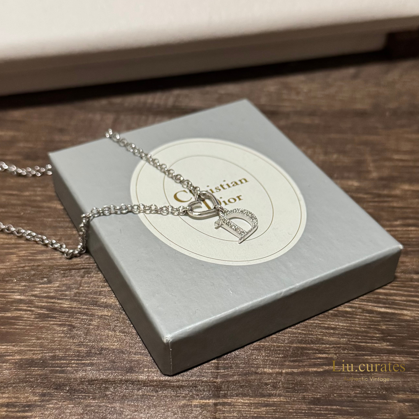 Vintage Dior Heart Necklace