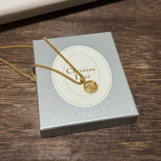 Vintage Dior Cutout Necklace