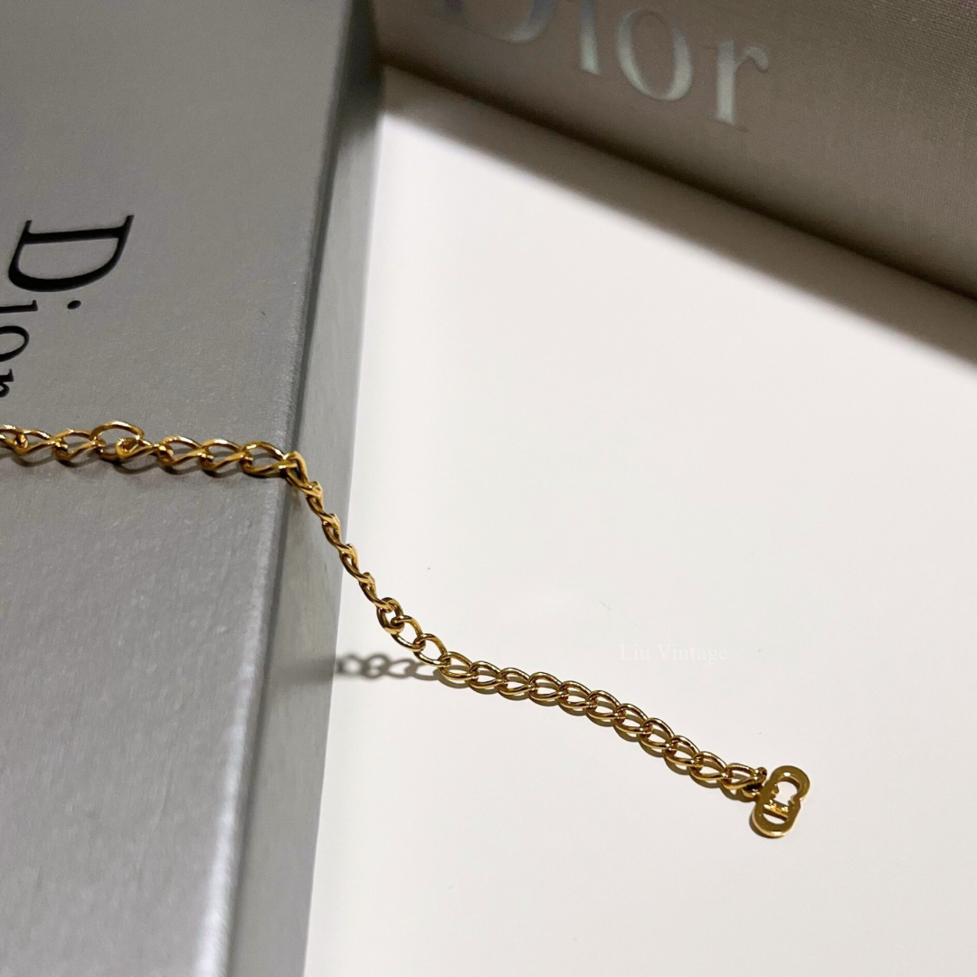 Vintage Dior CD Bracelet