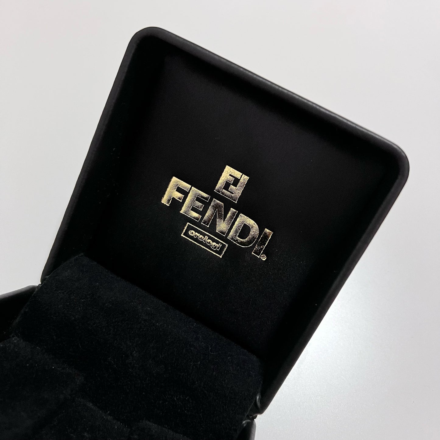 Fendi Salmon Pink Zucca Watch