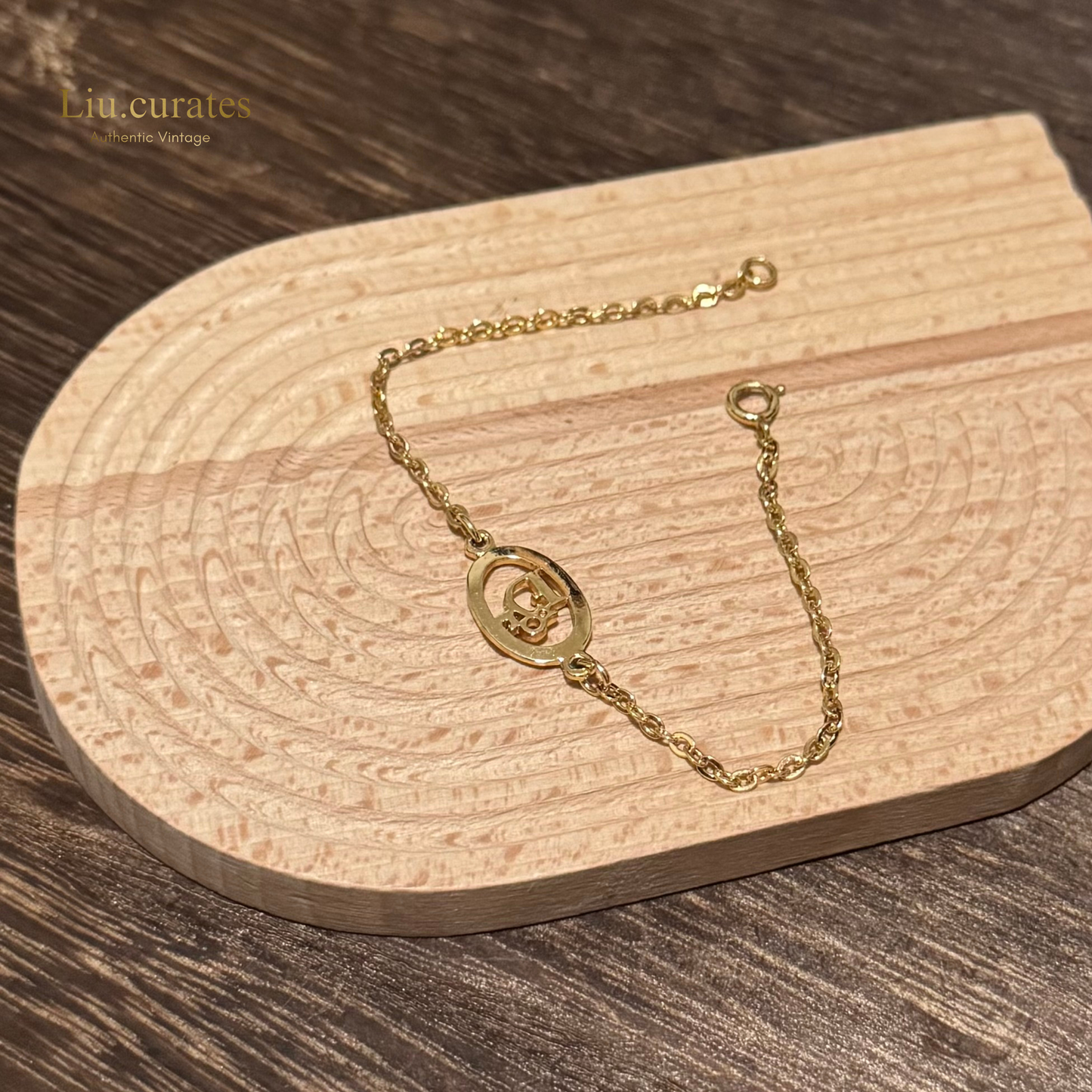 Vintage Dior Oval Bracelet