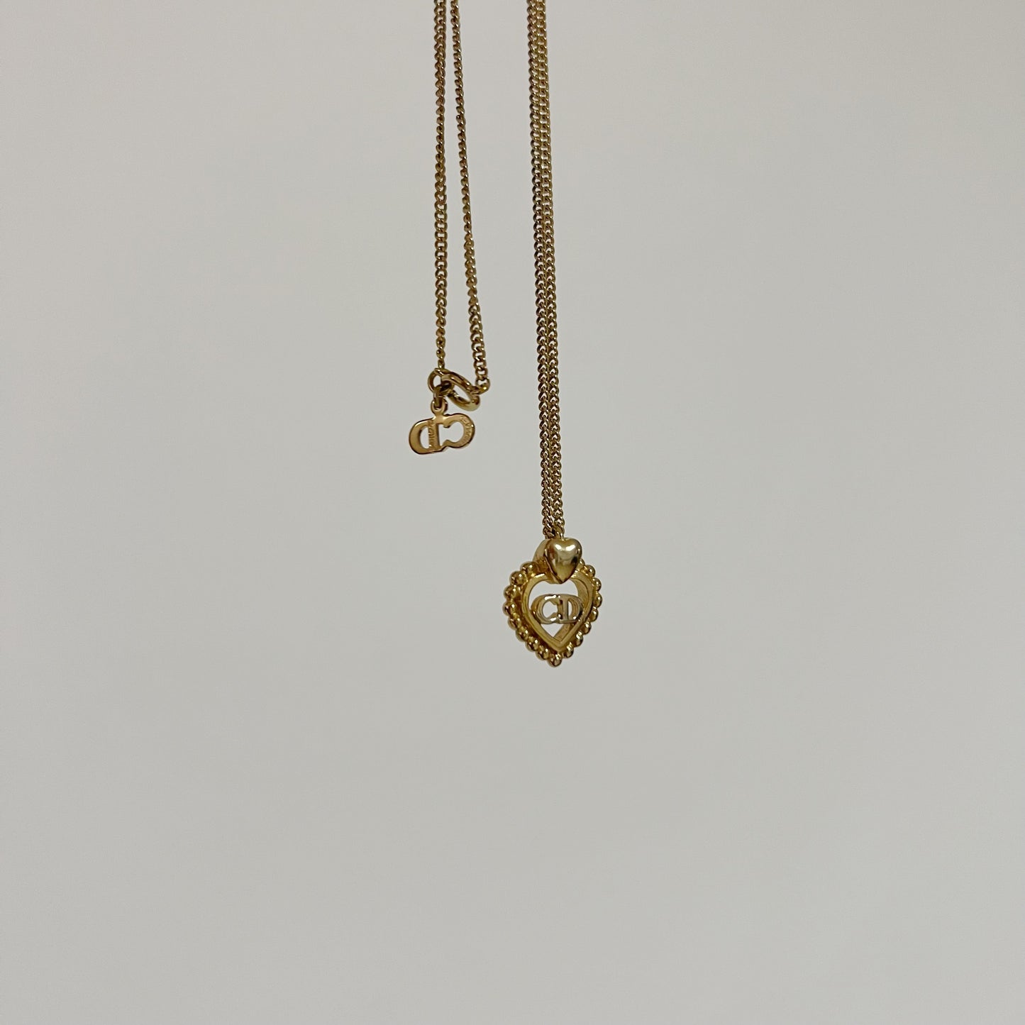 Vintage Dior Heart Necklace