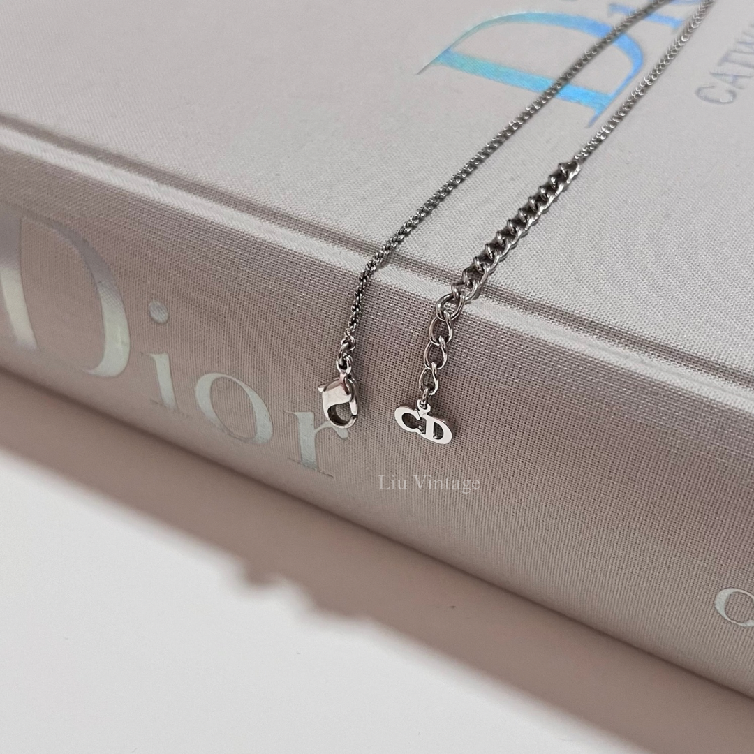 Vintage Dior Dangling Charm Necklace