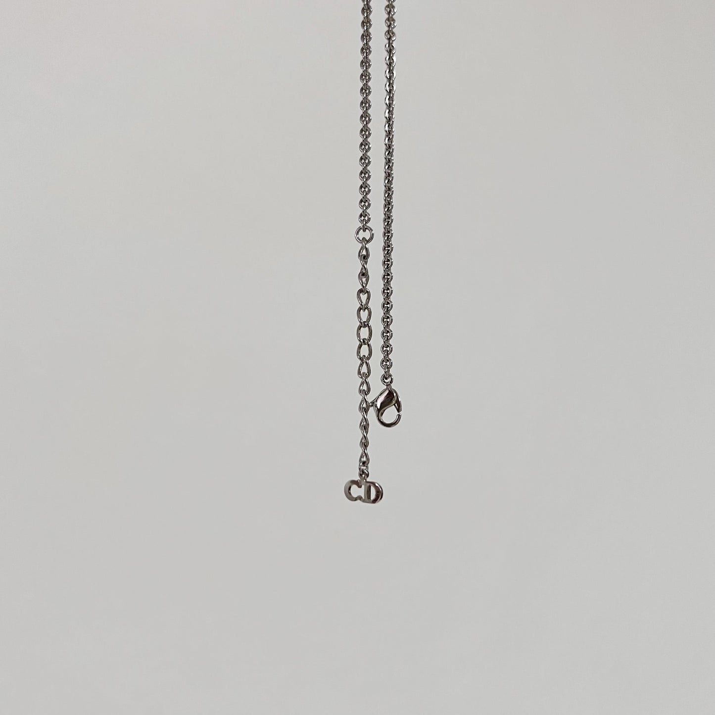 Vintage Dior Mini Lettering Necklace