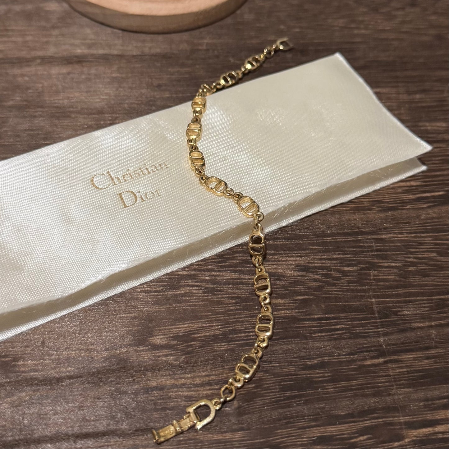 Vintage Dior CD Bracelet