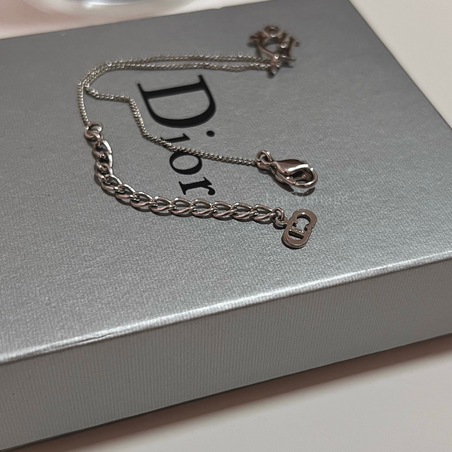 Vintage Dior Logo Bracelet