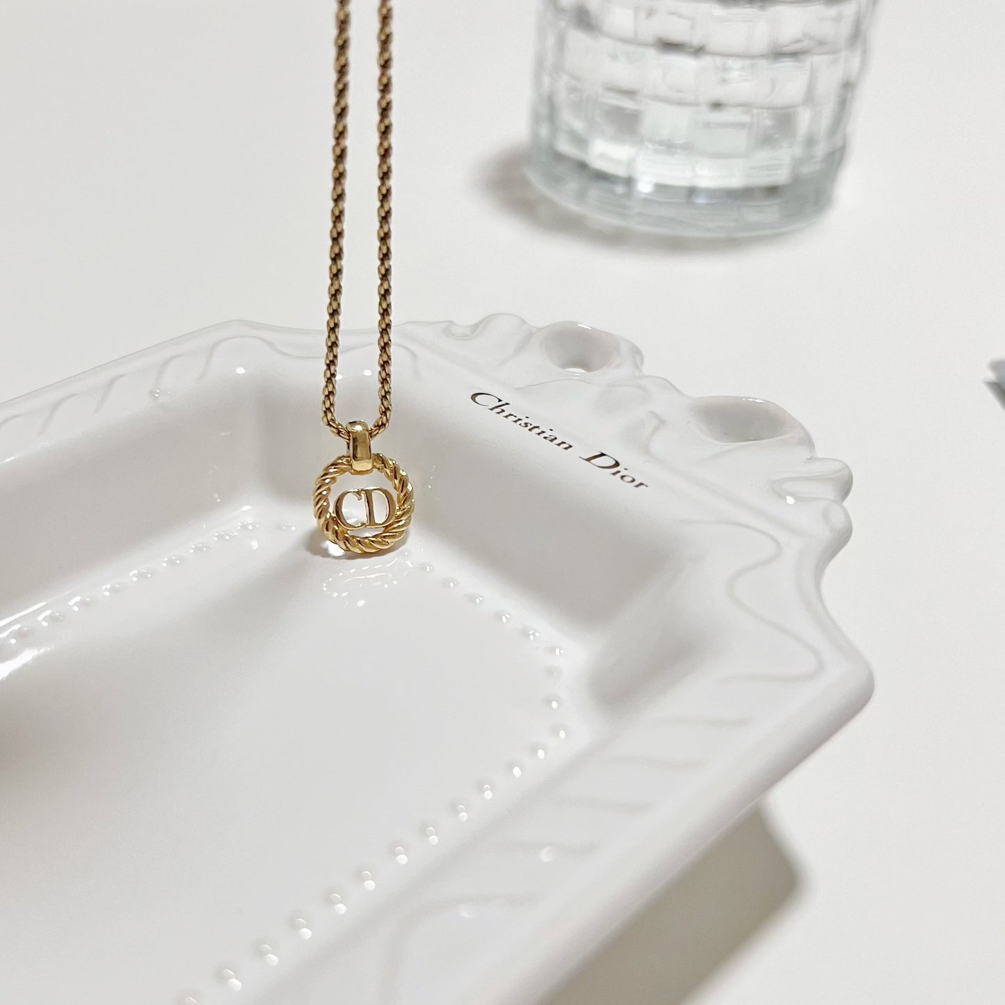 Vintage Dior Round Necklace