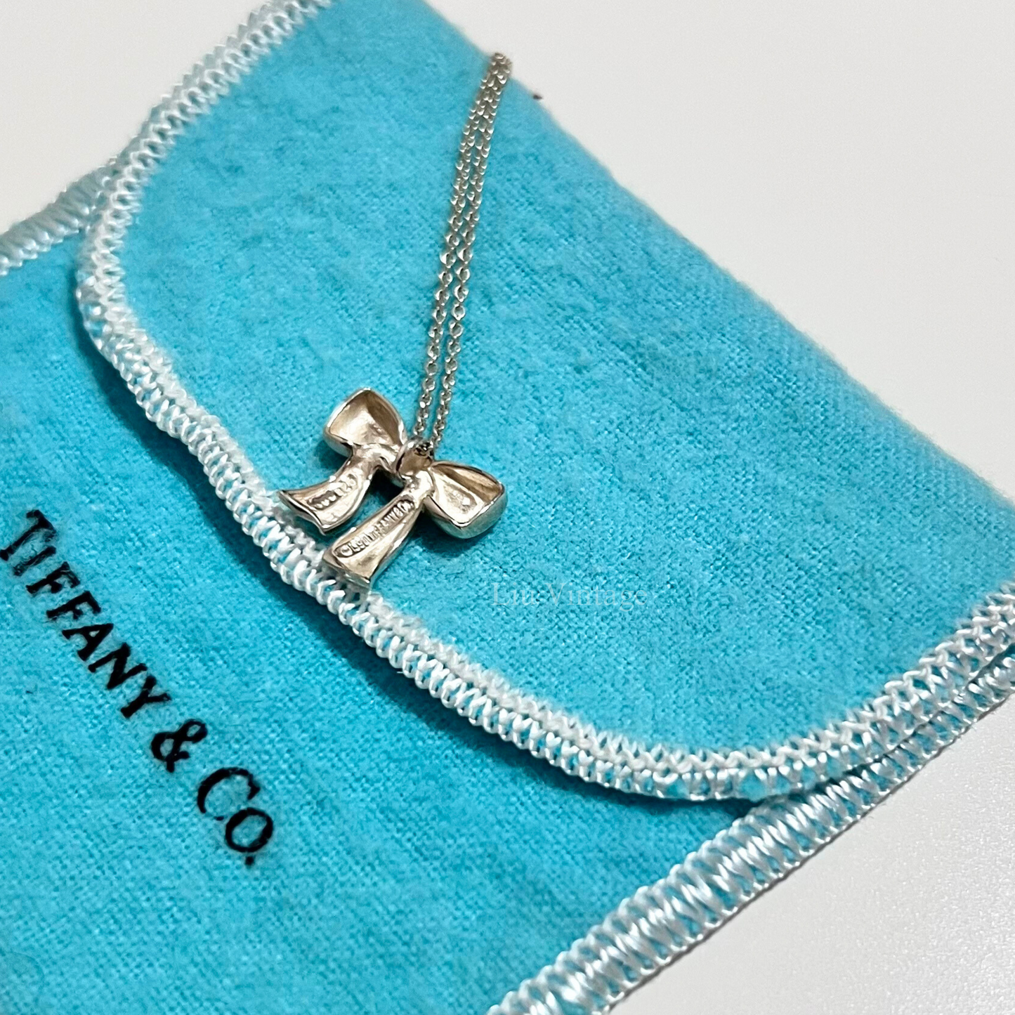 Vintage Tiffany&Co. Ribbon Necklace