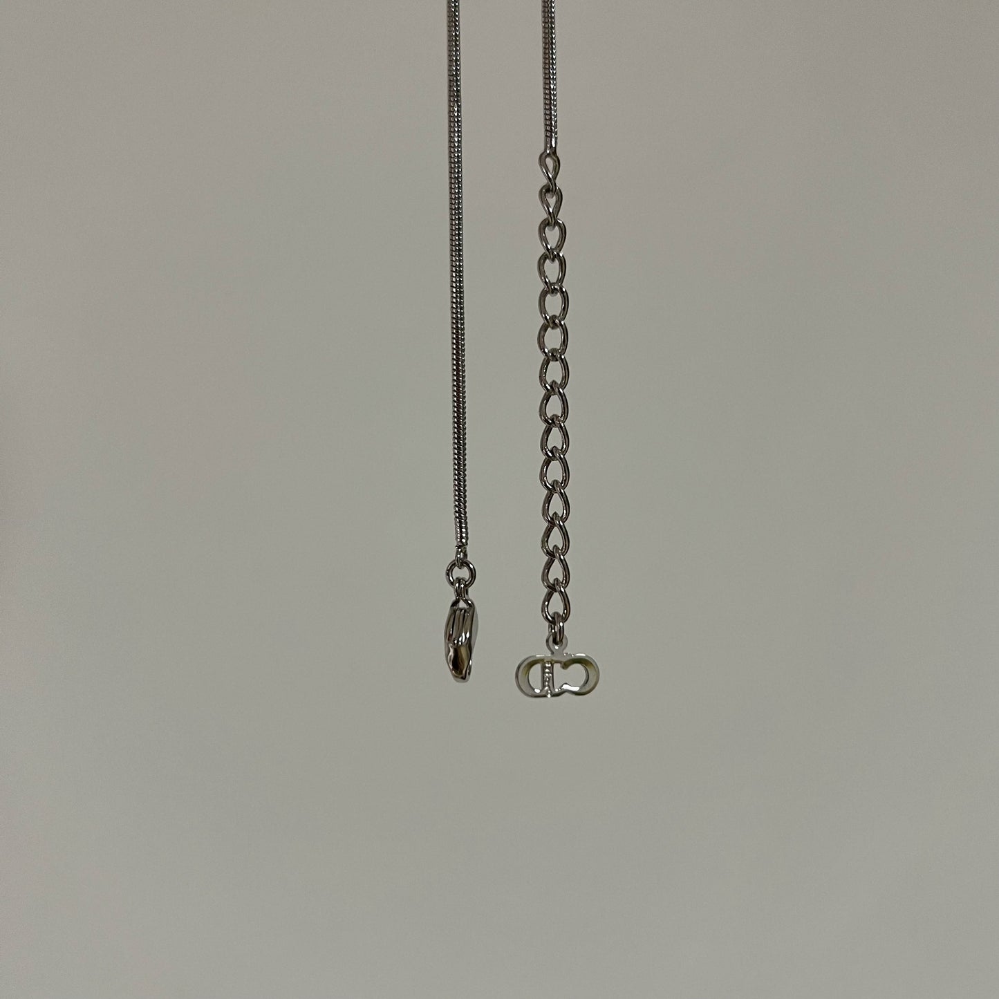 Vintage Dior Tag Necklace