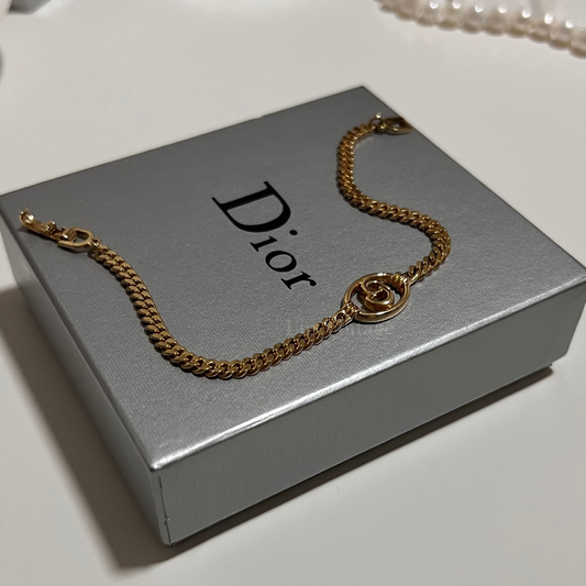 Vintage Dior Oval Frame Bracelet