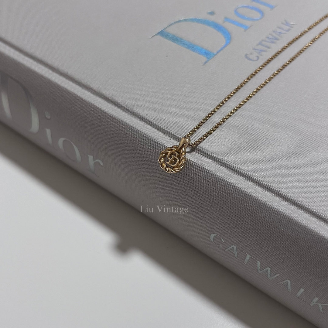 Vintage Dior Droplet Necklace