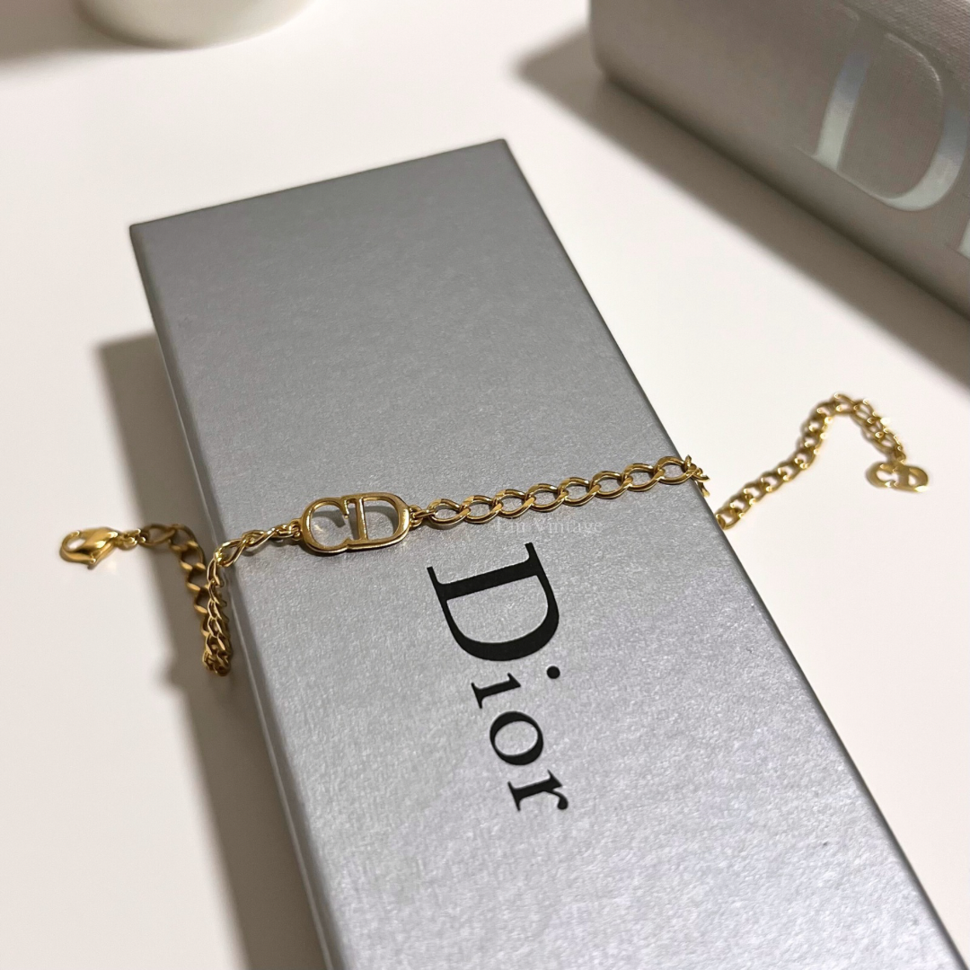 Vintage Dior CD Bracelet